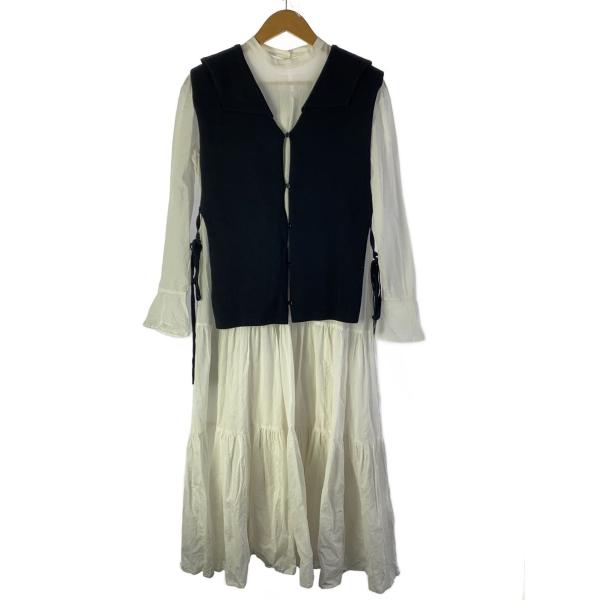 AMERI◆長袖ワンピース/M/--/WHT/01210530440