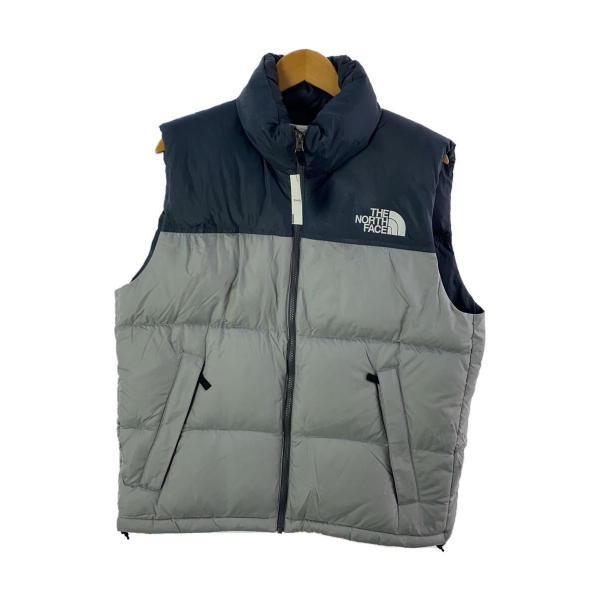 THE NORTH FACE◆ダウンベスト/M/ナイロン/GRY/ND92232