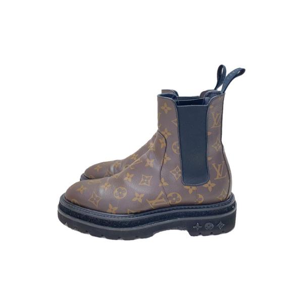 LOUIS VUITTON◆ブーツ/5/CML/PVC