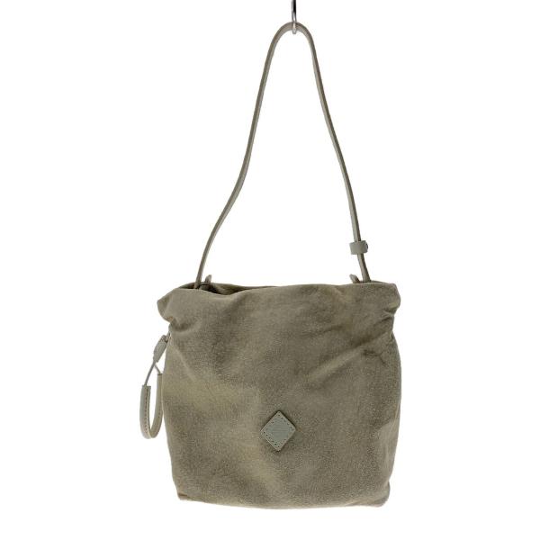 tessen creation/ショルダーバッグ/スウェード/CRM//