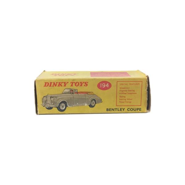 Dinky Toys 194.BENTLEY S2 COUPE.VERY GOOD MODEL IN...
