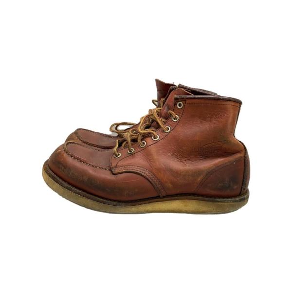 RED WING◆レースアップブーツ/27.5cm/BRW/レザー/8875