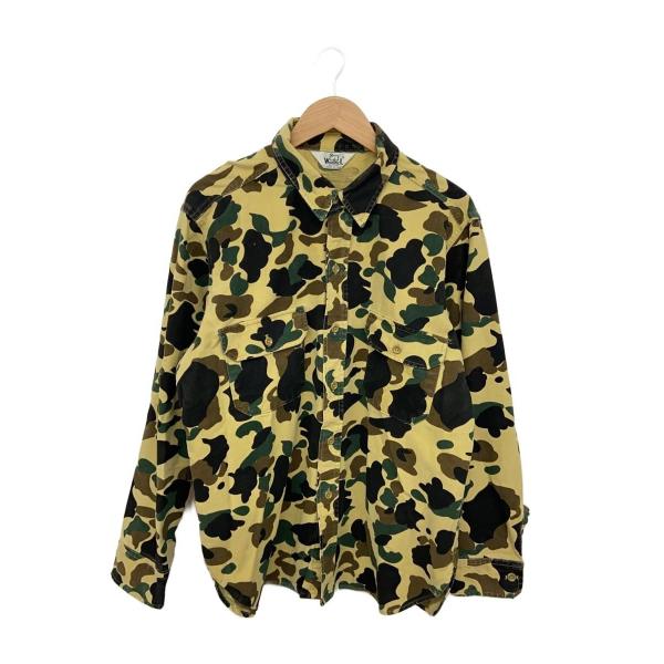 Woolrich◆長袖シャツ/--/--/マルチカラー/カモフラ