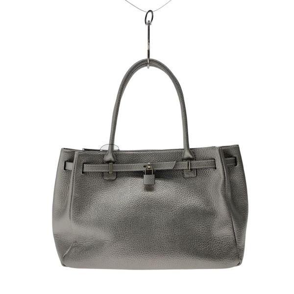 HAMANO◆Mietia crystal snow/web限定カラー/傳濱野/ハンドバッグ/レザー