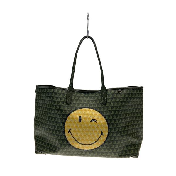 ANYA HINDMARCH◆i am a plastic bag/イタリア製/トートバッグ/牛革/...