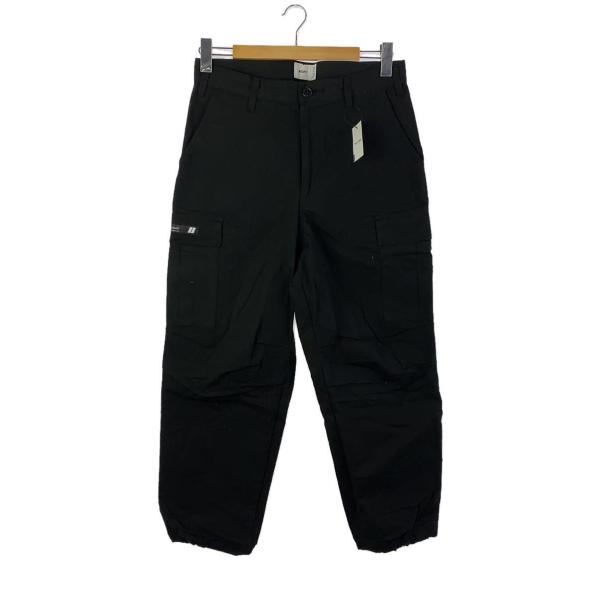 WTAPS◆22AW/Jungle Stock Trousers/カーゴパンツ/2/コットン/ブラッ...