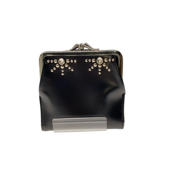 Y’s◆HTC STUDS Small WALLET/2つ折り財布/ブラック/メンズ/YG-A06-...
