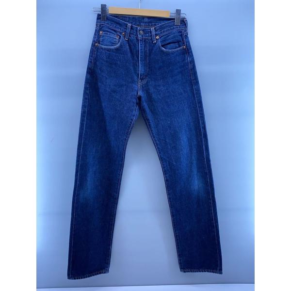 Levi’s◆ボタン裏J22/日本製/BIGE/ストレートパンツ/29/コットン/BLU/551Z-...