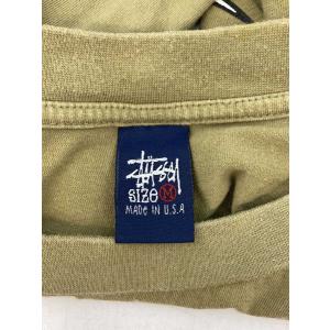 STUSSY◆Tシャツ/M/コットン/KHK/...の詳細画像2
