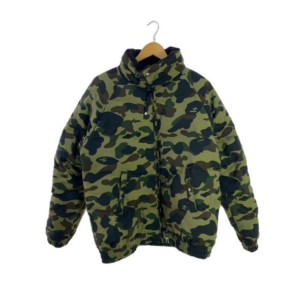 A BATHING APE◆1st CAMO LOOSE FIT DOWN JACKET/001HJ...