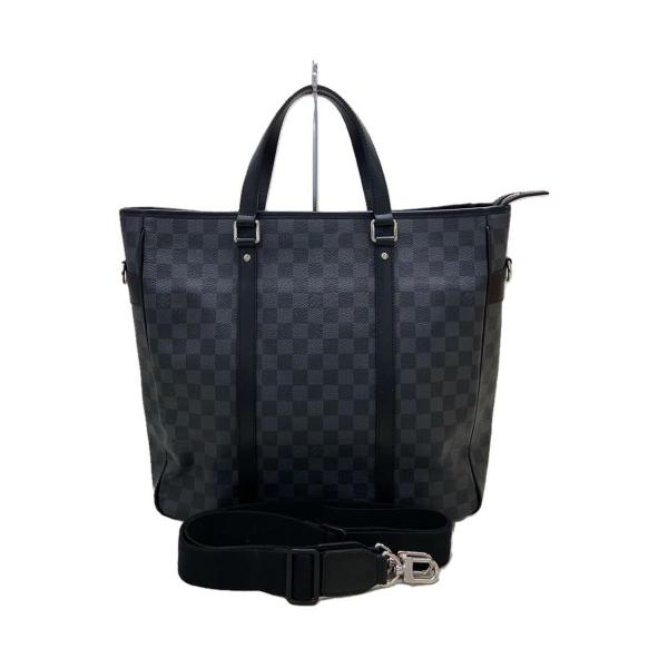 LOUIS VUITTON◆N51192/タダオ/ダミエ・グラフィット/トートバッグ/2WAY/PV...