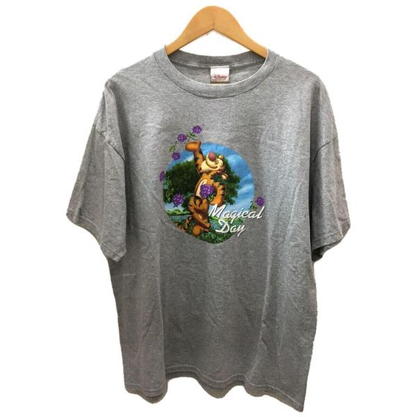 Disney◆Tシャツ/XL/コットン/GRY/00s/MAGICAL DAY