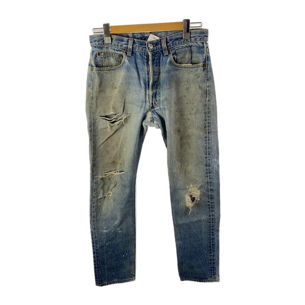 Levi’s◆80s〜/501CT/Custom Model/ボタン裏524/33/デニム/IDG/...