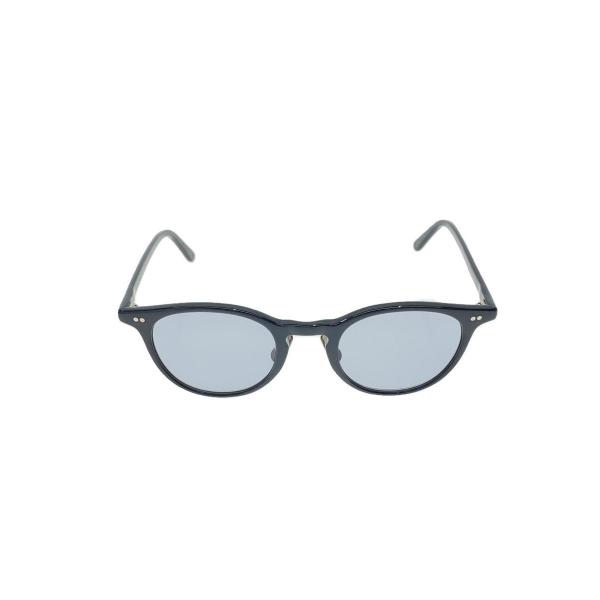 金子眼鏡◆サングラス/ボストン/プラスチック/BLK/GRY/メンズ/KCS-36