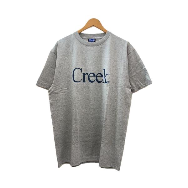 Creek◆creekanglersdevice Tシャツ/L/コットン/GRY/22BBCBCCS...