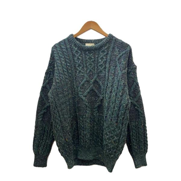 Carraig Donn◆90s/アランニット/アイルランド製/ニット・セーター(厚手)/M/ウール...