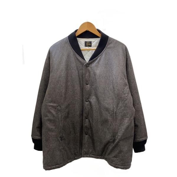 Needles◆20AW/R.C. Sur Coat Faux Lthr Python/XS/ポリエ...