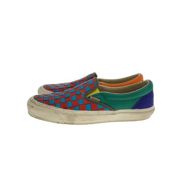 VANS VAULT◆SLIP-ON/50周年/ローカットスニーカー/26.5cm/マルチカラー/レ...