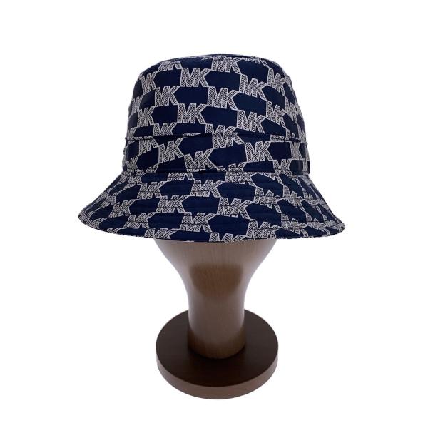 MICHAEL MICHAEL KORS◆バケットハット/--/ポリエステル/NVY/総柄/レディー...