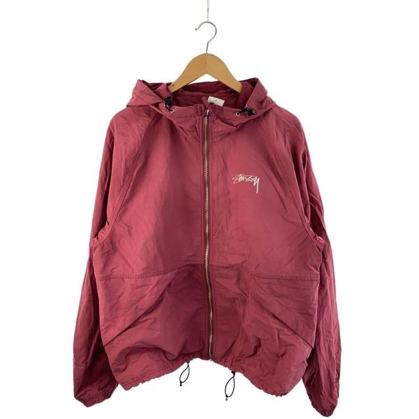 STUSSY◆22AW/Wave Dye Beach Shel Jacket/ナイロンジャケット/L...