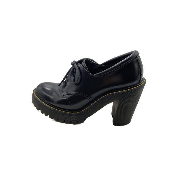 Dr.Martens◆SALOME/ドレスシューズ/UK4/BLK/レザー