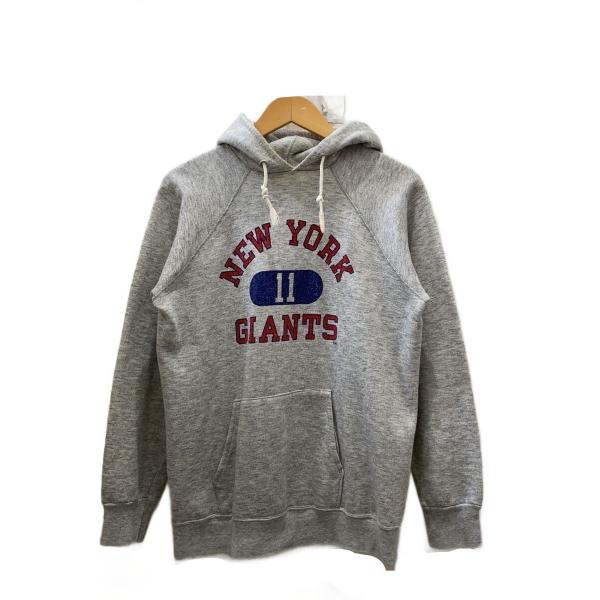 Champion◆80s/NEWYORK GIANTS/三段/染み込み/XL/コットン/GRY/プリ...