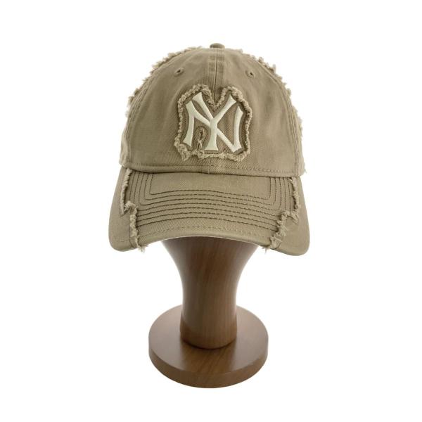 NEW ERA◆DISTRESSED 9TWENTY Cap Yankees/キャップ/FREE/コ...