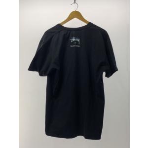 STUSSY◆Tシャツ/L/コットン/BLK/...の詳細画像1