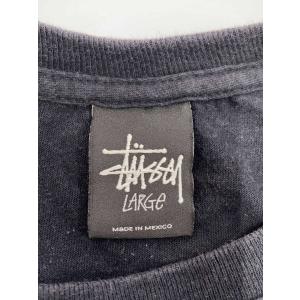 STUSSY◆Tシャツ/L/コットン/BLK/...の詳細画像2