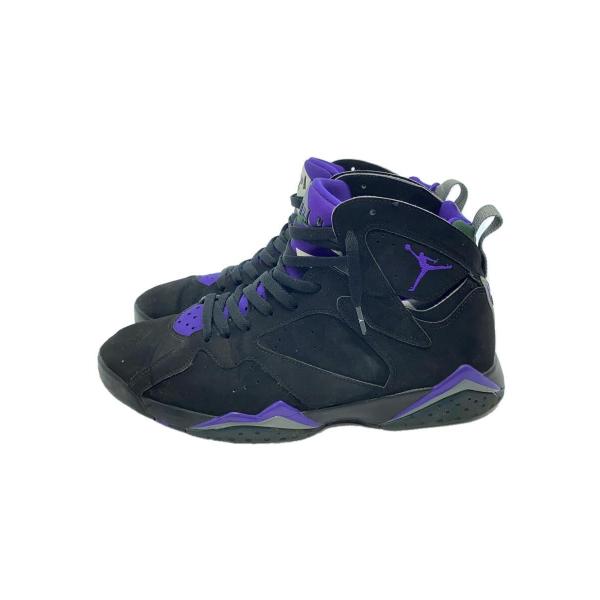 NIKE◆AIR JORDAN 7 RETRO/エアジョーダンレトロ/ブラック/304775-053...