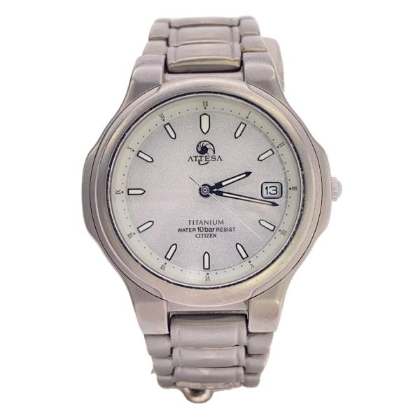 CITIZEN◆自動巻腕時計/アナログ/ステンレス/SLV/PC1000-81A