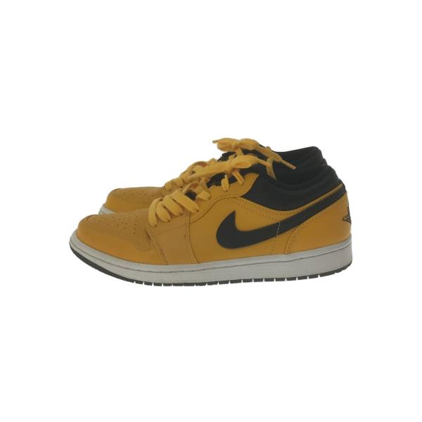 NIKE◆AIR JORDAN 1 LOW/エア ジョーダン 1 ロー/25.5cm/イエロー/黄色...