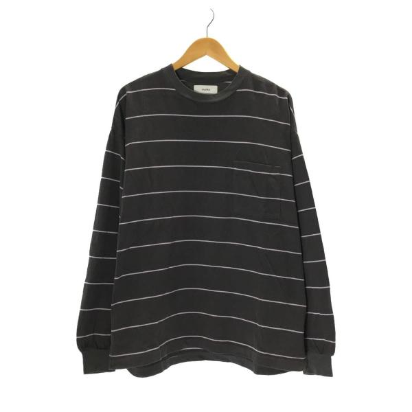 marka◆22SS/BORDER TEE L/S-COMBED KNIT BORDER/1/ボーダ...