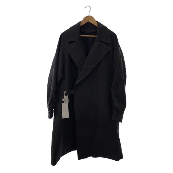 MAATEE&amp;SONS◆タグ付/24AW/OVERCOAT/オーバーコート/3/コットン/グレーシャ...