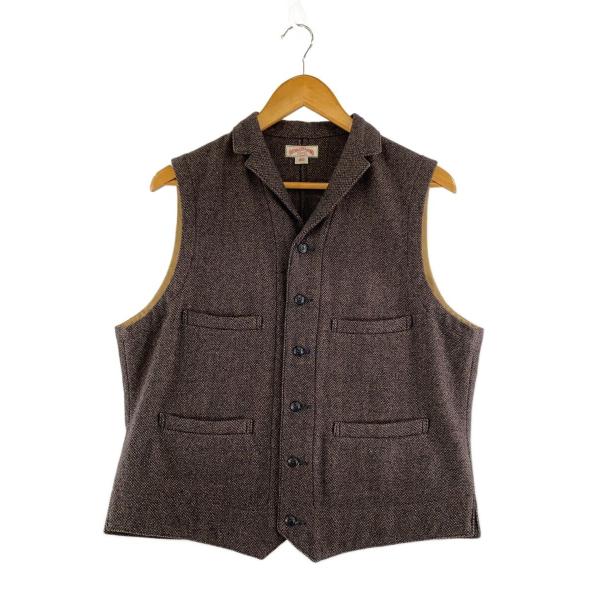 THE REAL McCOY’S◆THE DOUBLE DIAMOND/LAPEL VEST/ラペル...