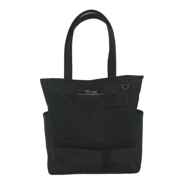 F/CE◆W.R CANVAS POCKET TOTE/撥水キャンバス/トートバッグ/コットン/BL...