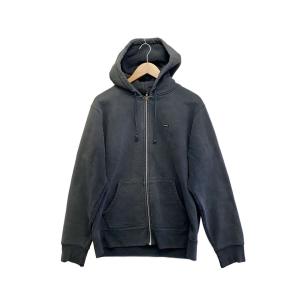 Supreme◆24SS/Overdyed Small Box Zip Up Hood/ジップパーカー/M/コットン/BLK/無/? NULL ?//