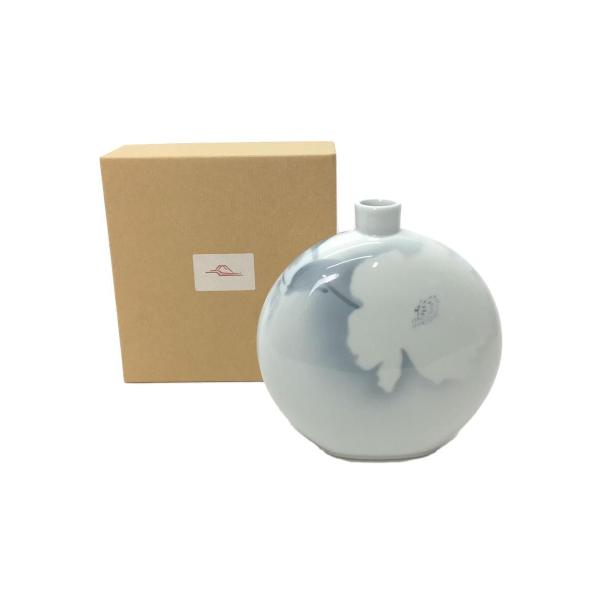 深川製磁◆壷・花瓶/WHT