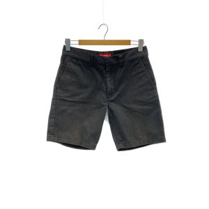 Supreme◆ショートパンツ/30/コットン/BLK/無地
