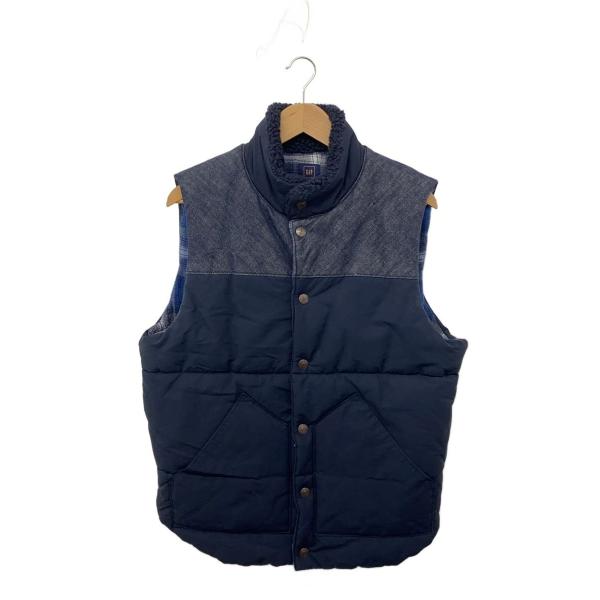 PENDLETON◆ダウンベスト/S/コットン/NVY/無地