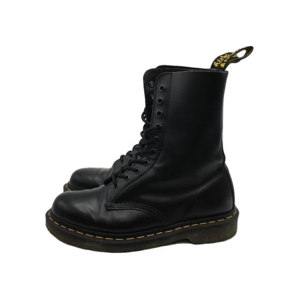 Dr.Martens◆10ホール/レースアップブーツ/UK7/BLK