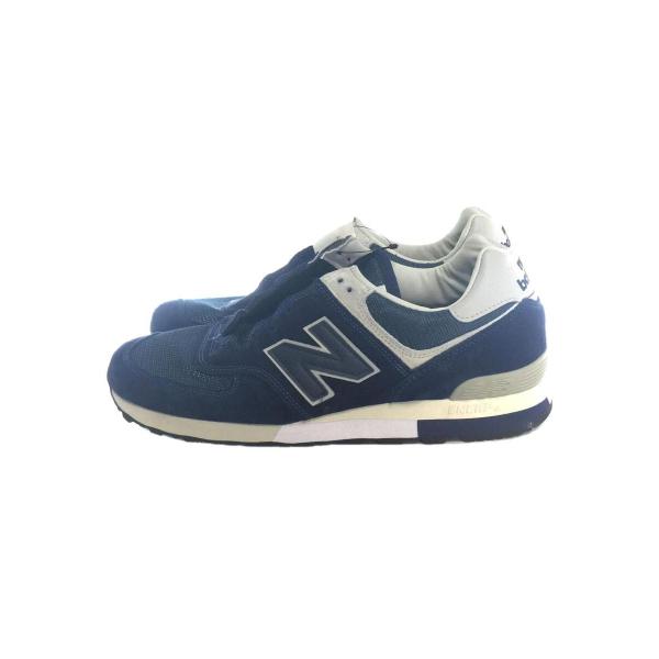 NEW BALANCE◆ローカットスニーカー/UK10/NVY/OU576ANN