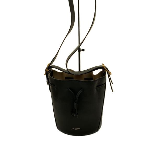 J&amp;M DAVIDSON◆POPPY LPPP-OXX-SCXX/ハンドバッグ/レザー/BLK//