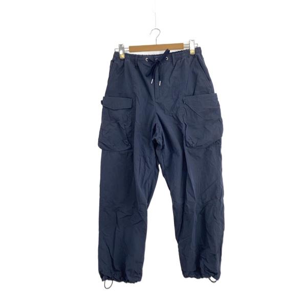 NULL TOKYO◆C/N OUTSIDE PANTS/ボトム/XL/コットン/NVY/無地/NU...