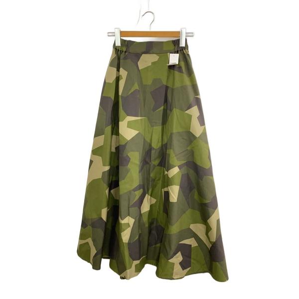 river mail/ロングスカート/FREE/コットン/KHK/カモフラ