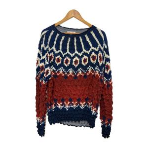 MASU◆トップス/22aw/POPCORN NORDIC SWEATER/48/ポリエステル/MVFW-CS0122