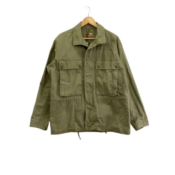 Nigel Cabourn LYBRO◆ZIP MILITARY/ミリタリージャケット/46/コット...