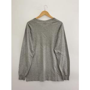 STUSSY◆長袖Tシャツ/L/コットン/GR...の詳細画像1