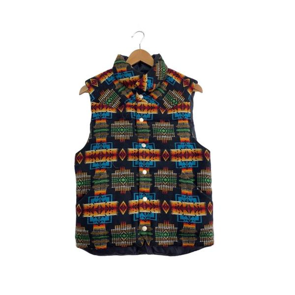 PENDLETON◆ダウンベスト/S/ウール/マルチカラー