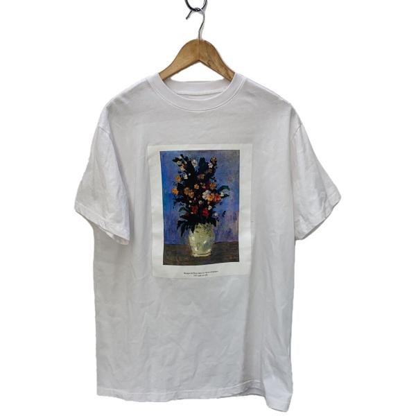 AMERI◆Tシャツ/S/コットン/WHT/プリント/0224205610100